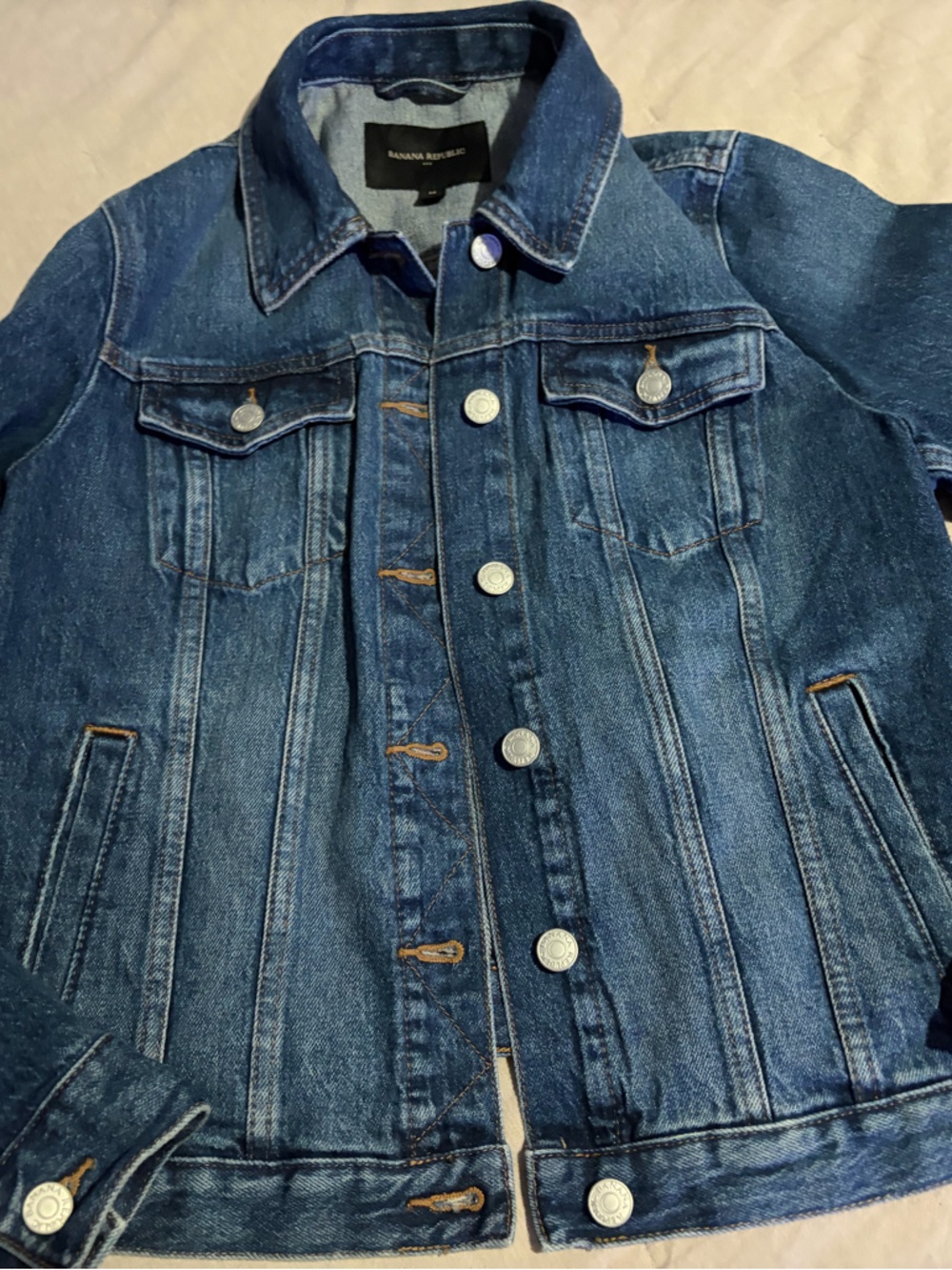 Banana Republic Dark Blue Denim Jacket